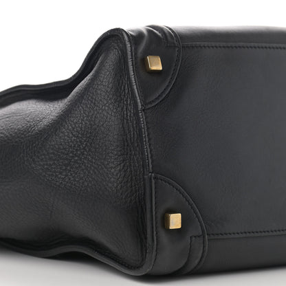 Celine Smooth Calfskin Mini Luggage Black 9 of 14