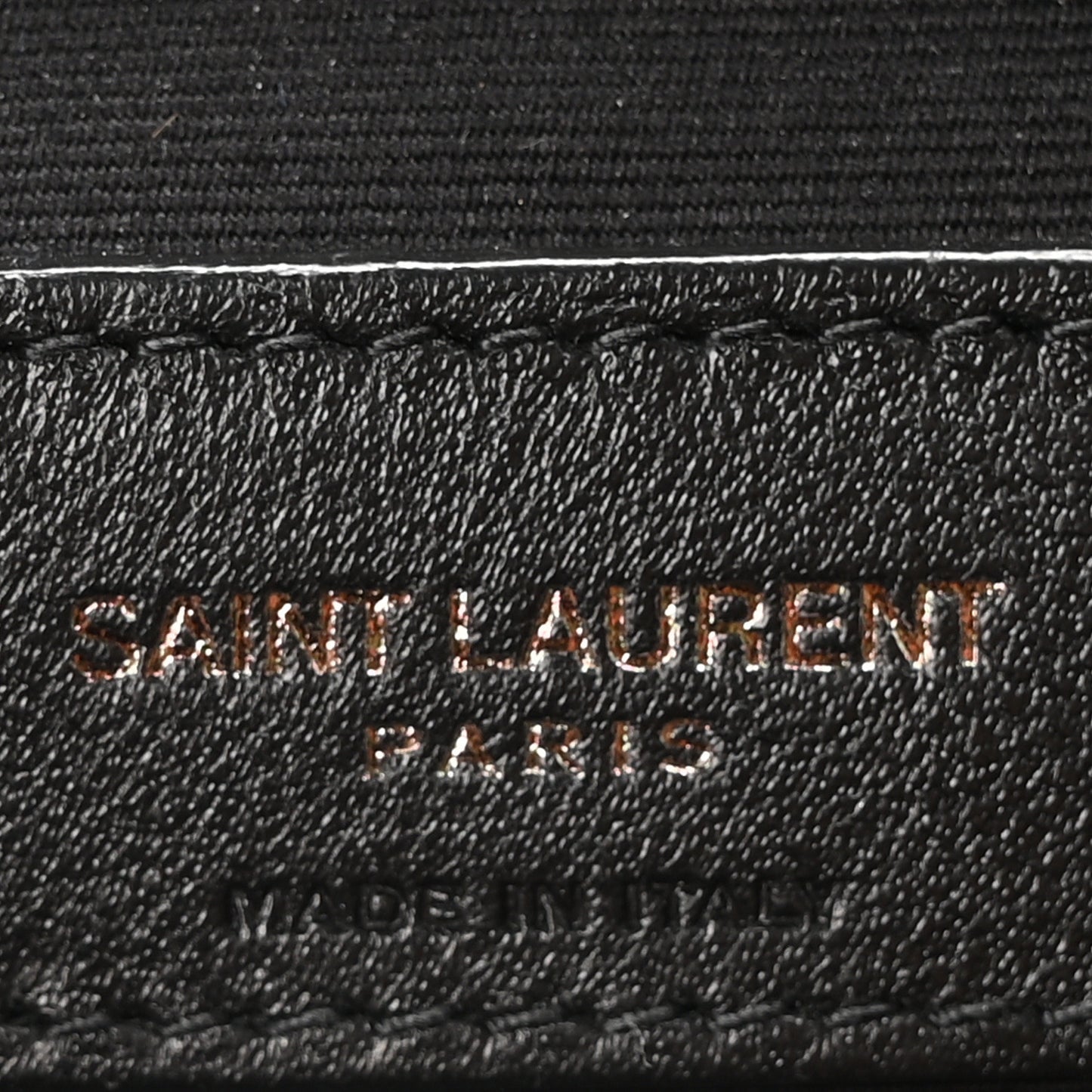 Calfskin Y Quilted Monogram Monochrome Medium Loulou Chain Satchel Black