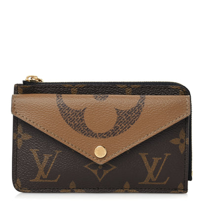 Louis Vuitton Reverse Monogram Recto Verso Card Holder Brown 1 of 7
