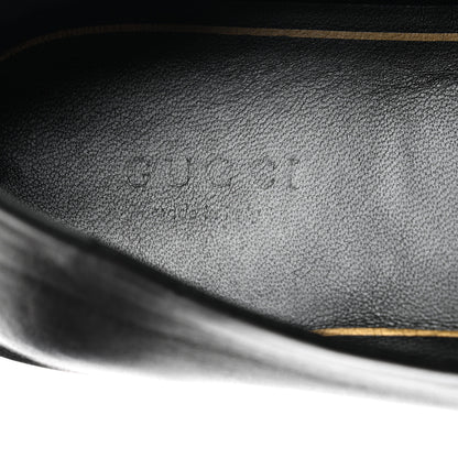 Gucci Calfskin Bayadere Bee Ballerina Flats 39.5 Black 8 of 10