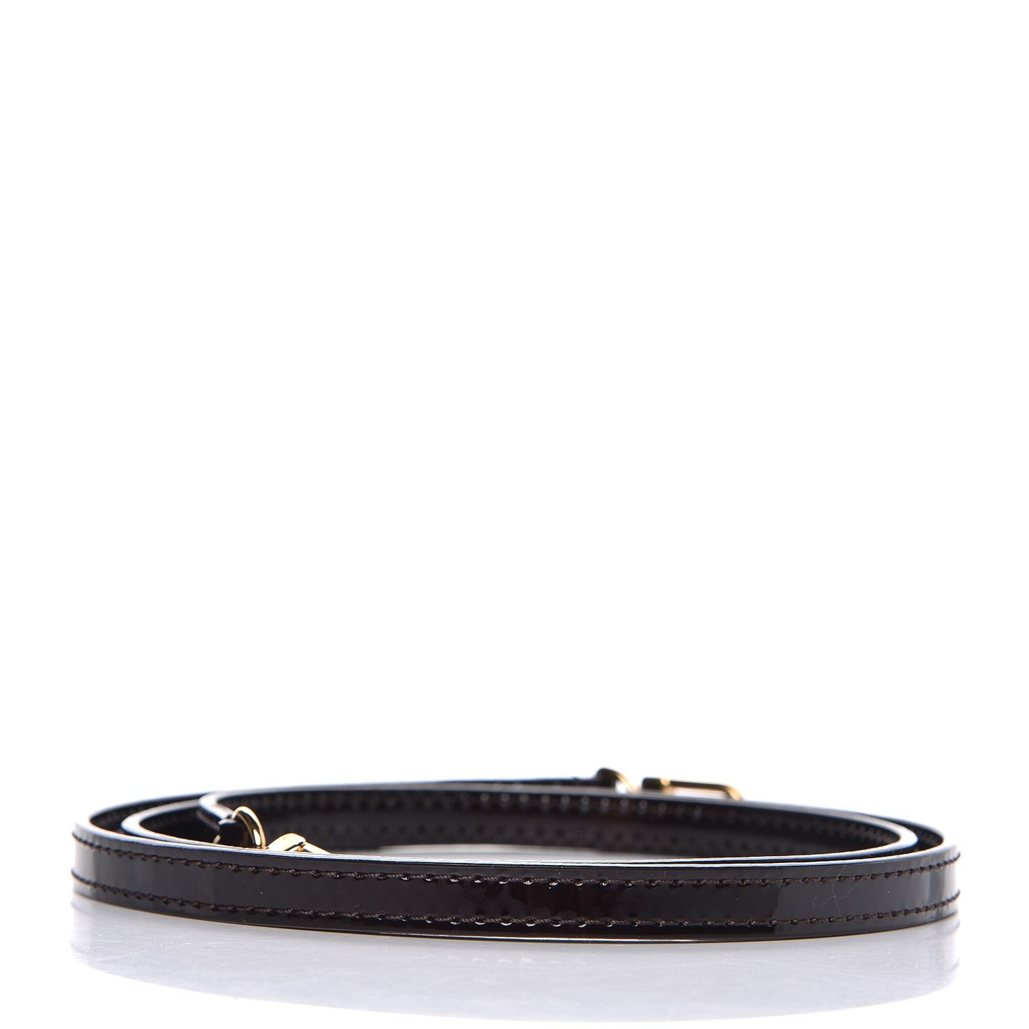 Louis Vuitton Patent Shoulder Strap 12mm Amarante 2 of 3