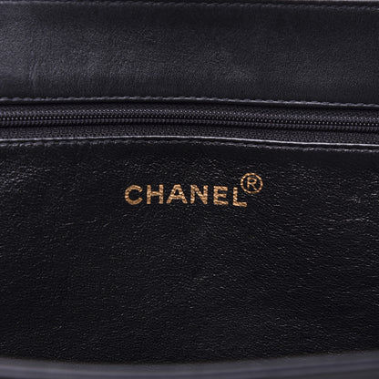 Chanel Lambskin CC Tote Black 11 of 13