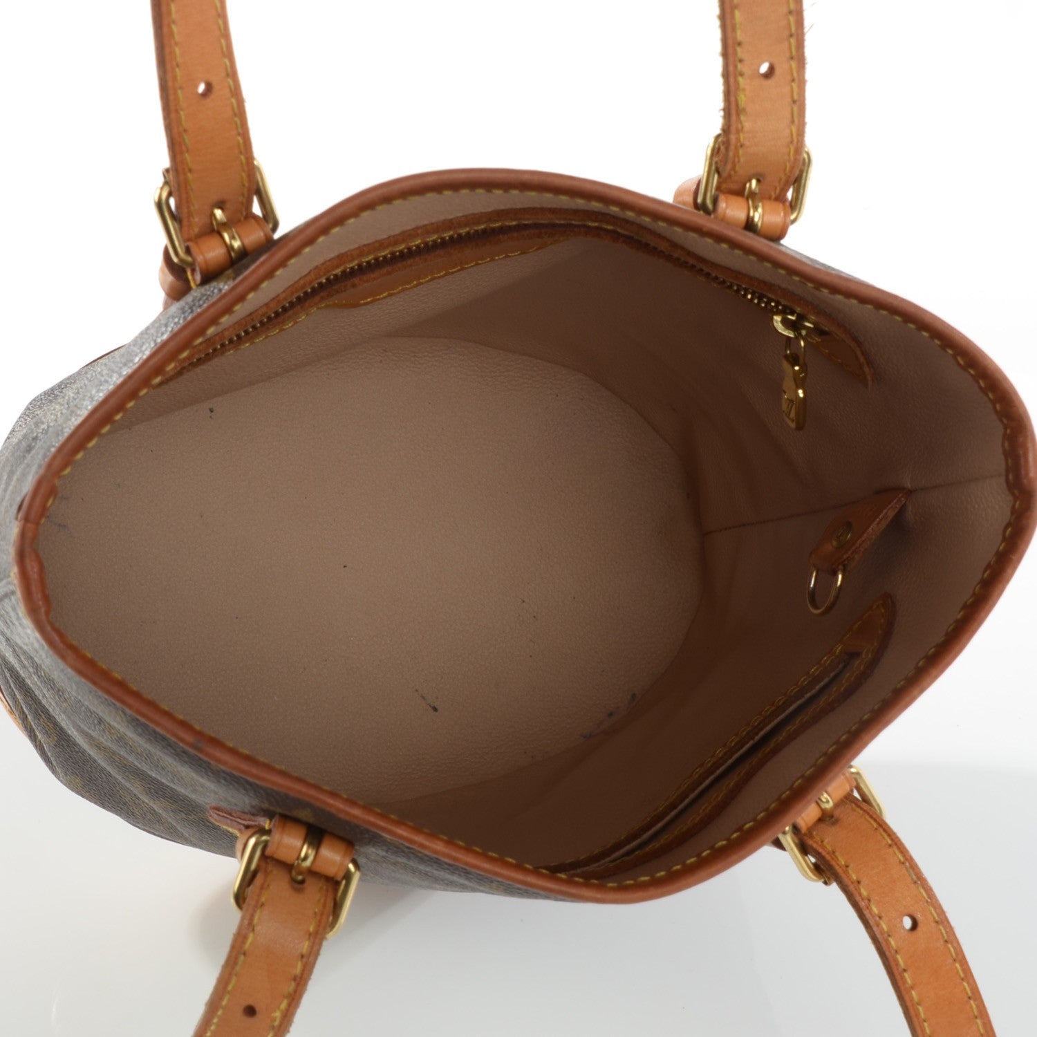 Louis Vuitton Monogram Petit Bucket 23 5 of 9