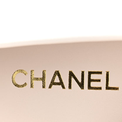 Chanel Lambskin CC Mocassin Loafers 38.5 White 15 of 18