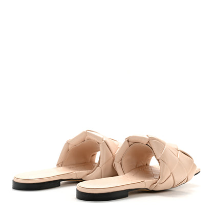 Bottega Veneta Nappa Maxi Intrecciato Lido Flat Sandals 38 Bandage 5 of 10