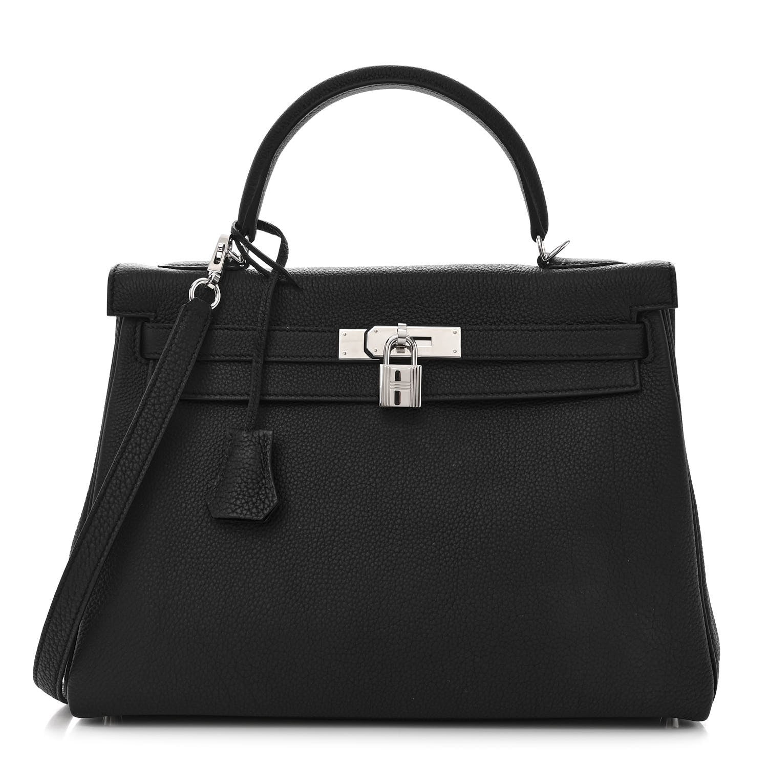 Hermes Togo Kelly Retourne 32 Black 1 of 11