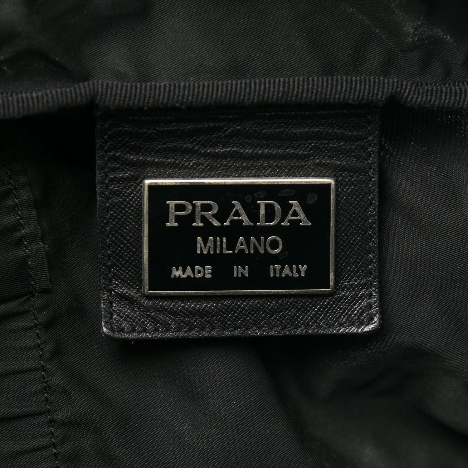 Prada Tessuto Nylon Duffle Black 5 of 11