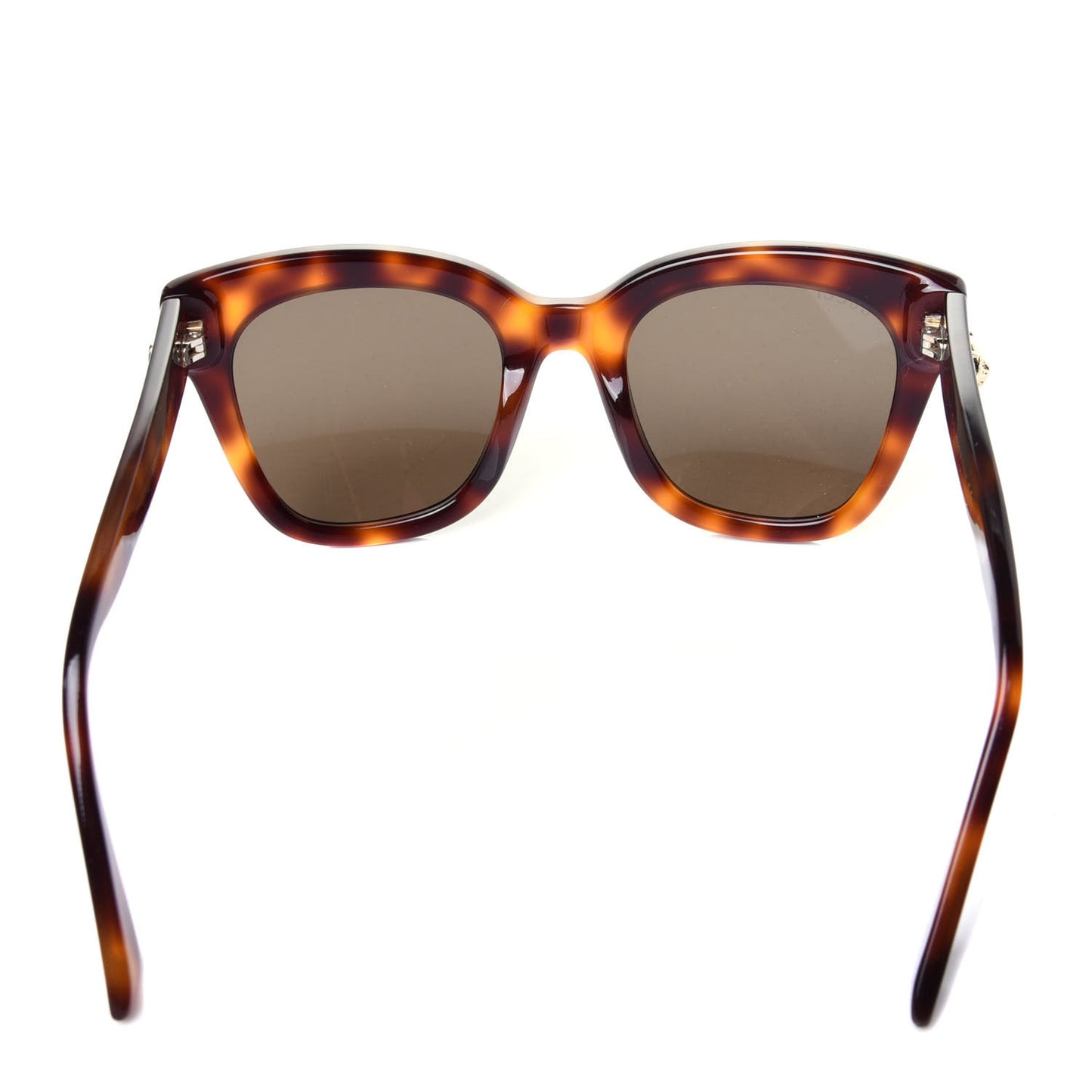 Acetate Square Frame Sunglasses GG0029S Tortoise