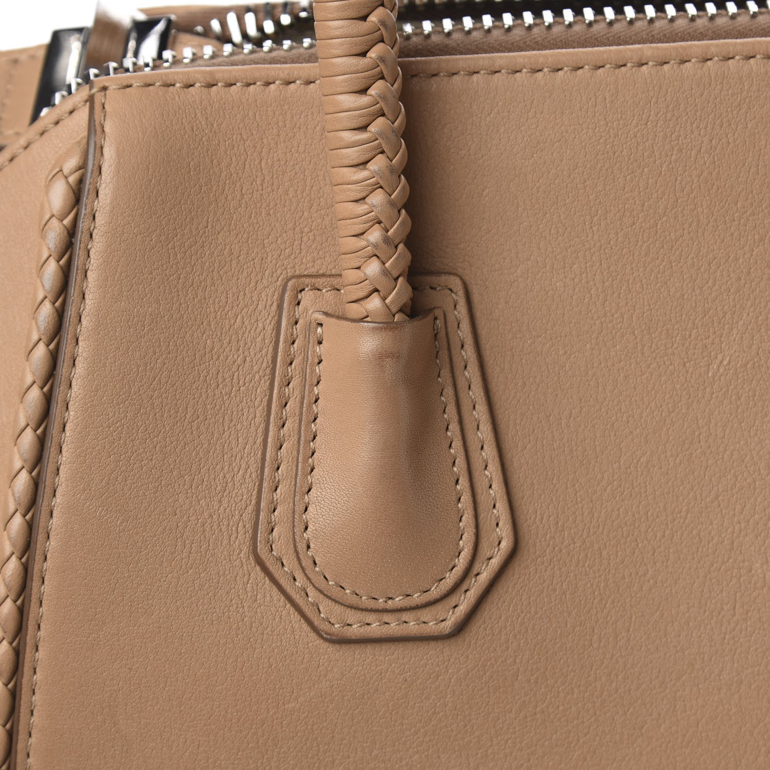 Givenchy Sugar Goatskin Braided Small Antigona Medium Beige 9 of 22