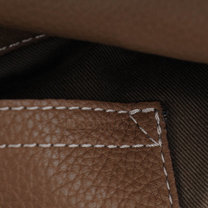 Chloe Grained Calfskin Medium Marcie Saddle Bag Seed 7 of 9