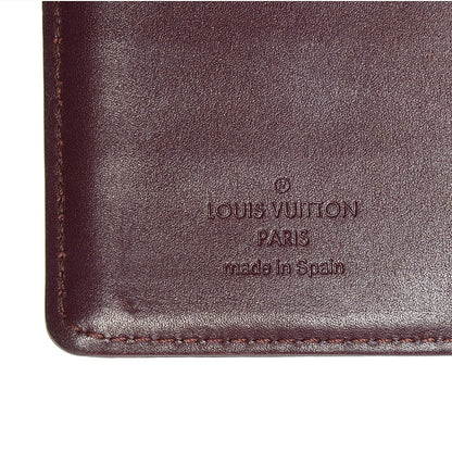 Louis Vuitton Mat Monogram Small Ring Agenda Cover Violet 5 of 7