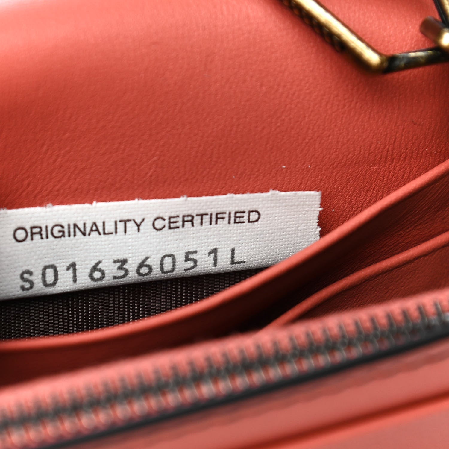 Bottega Veneta Nappa Intrecciato Studded Embellished Chain Wallet Tan Corallo 7 of 14