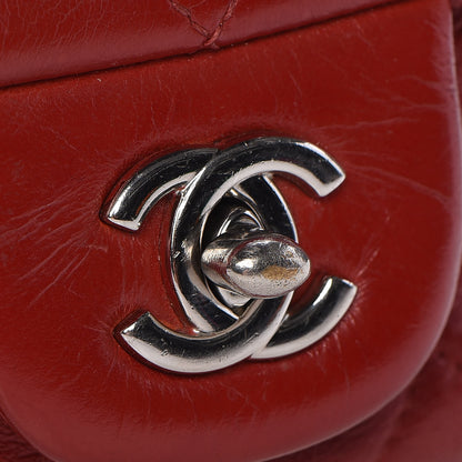 Chanel Lambskin Quilted WOC Mini Flap Red 18 of 19