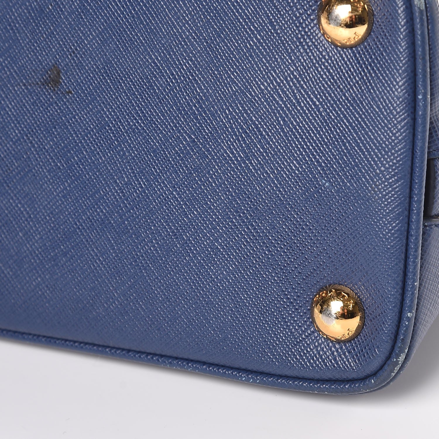Prada Saffiano Lux Small Promenade Tote Bluette 15 of 17