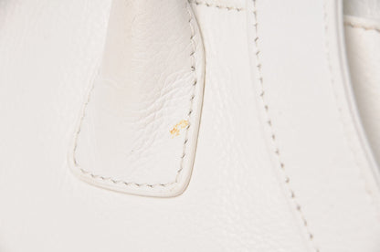 Chanel Calfskin Cerf Executive Shopper Tote White 30 of 33