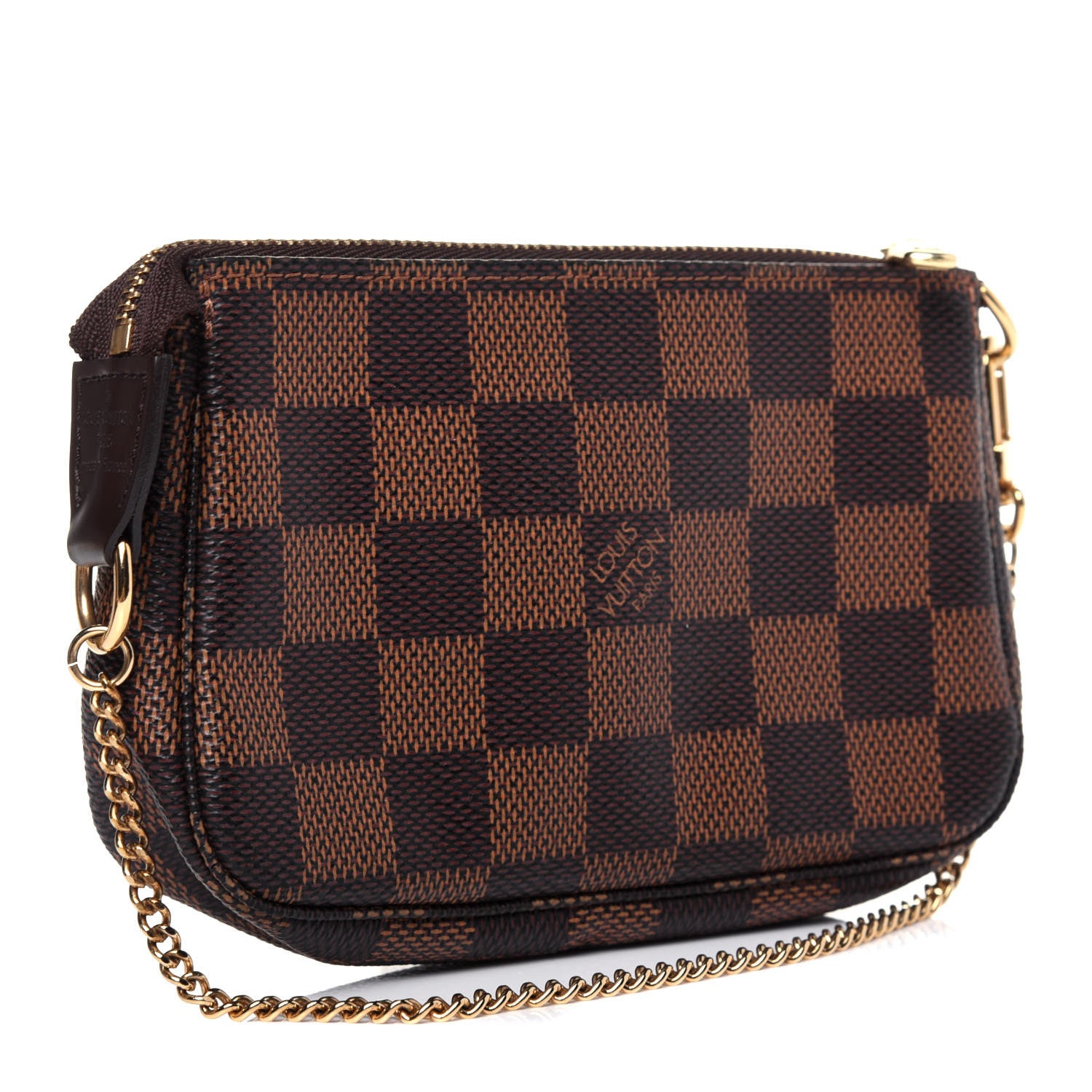 Louis Vuitton Damier Ebene Mini Pochette Accessories 3 of 10