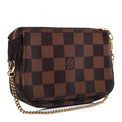 Louis Vuitton Damier Ebene Mini Pochette Accessories 3 of 10