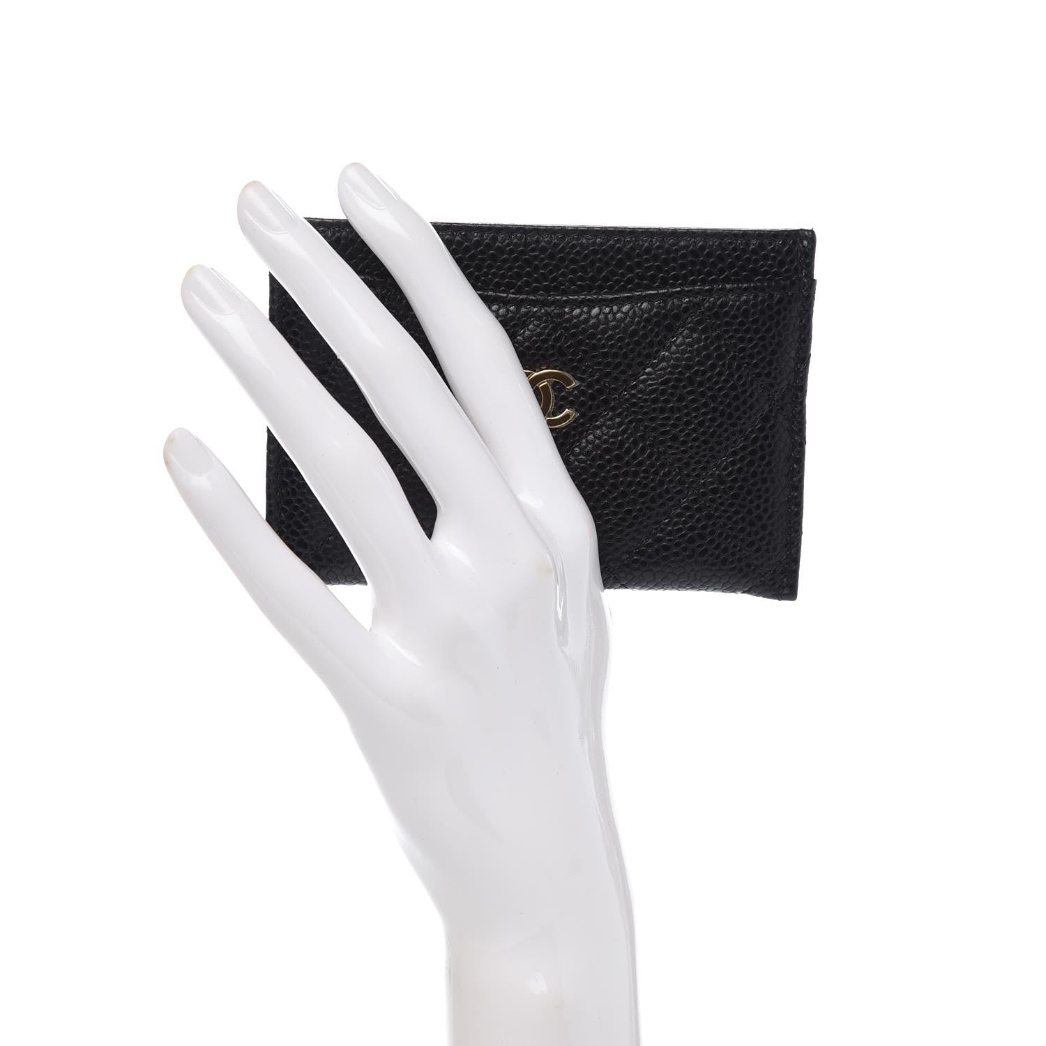 Chanel Caviar Quilted Card Holder Black 2 of 8