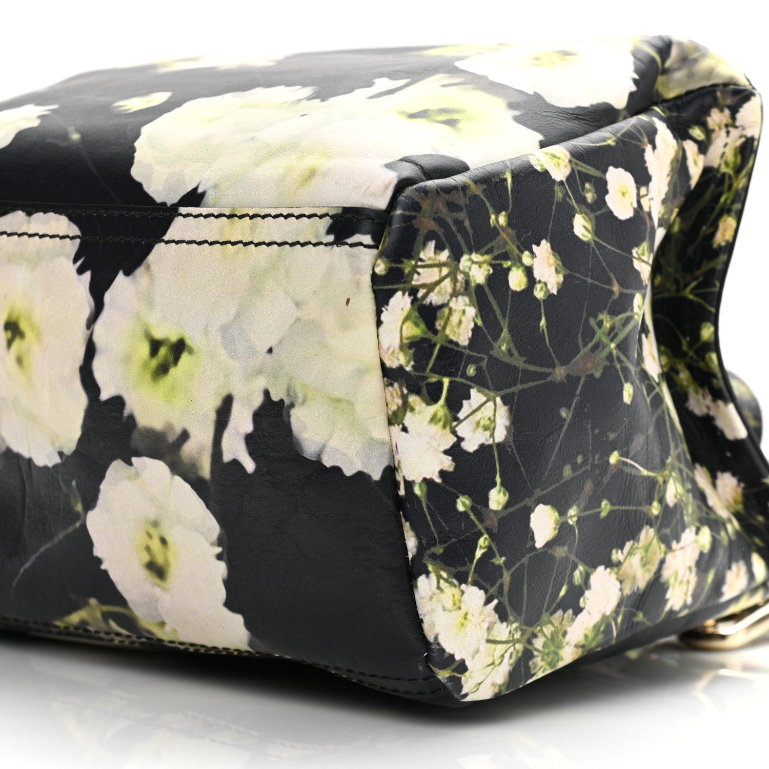Givenchy Lambskin Baby's Breath Print Medium Pandora Black 10 of 12