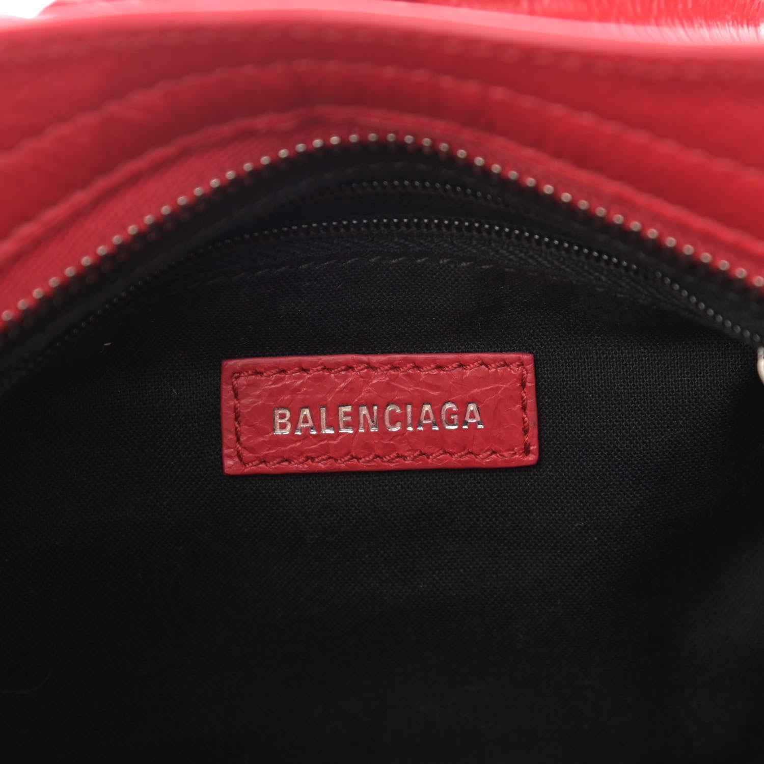 Balenciaga Agneau Giant 12 Silver Hardware Mini City Rouge Cardinal 5 of 9