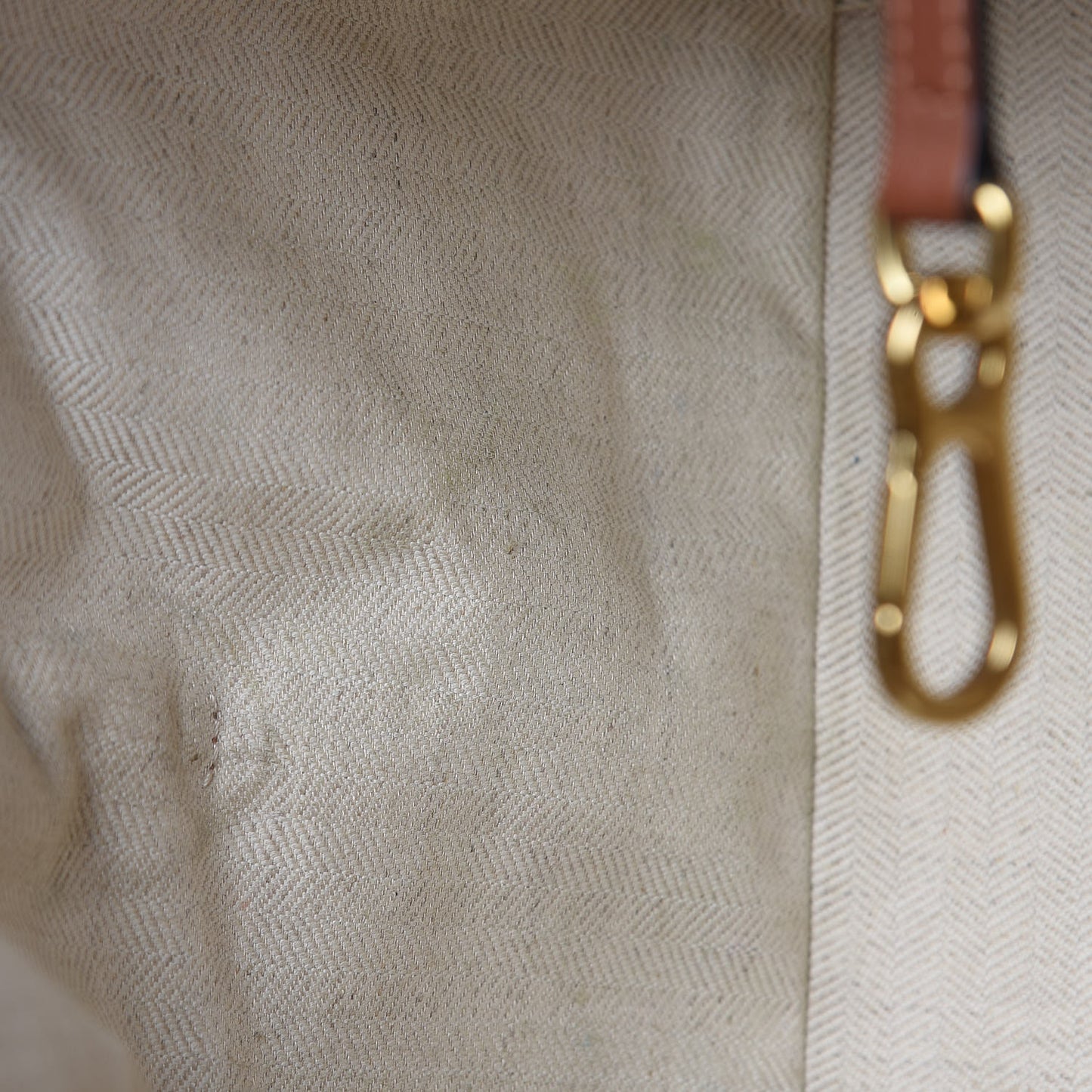 Calfskin Small Hammock Shoulder Bag Tan