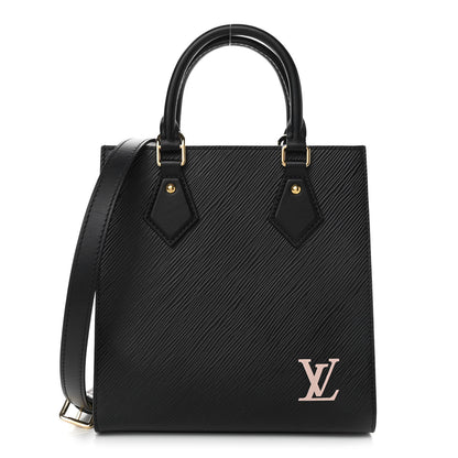 Louis Vuitton Epi Sac Plat BB Black 1 of 10
