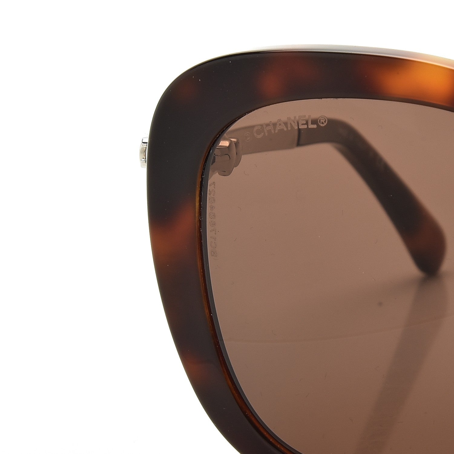 Chanel Square Winter Pearl Sunglasses 5339-H Tortoise 7 of 9