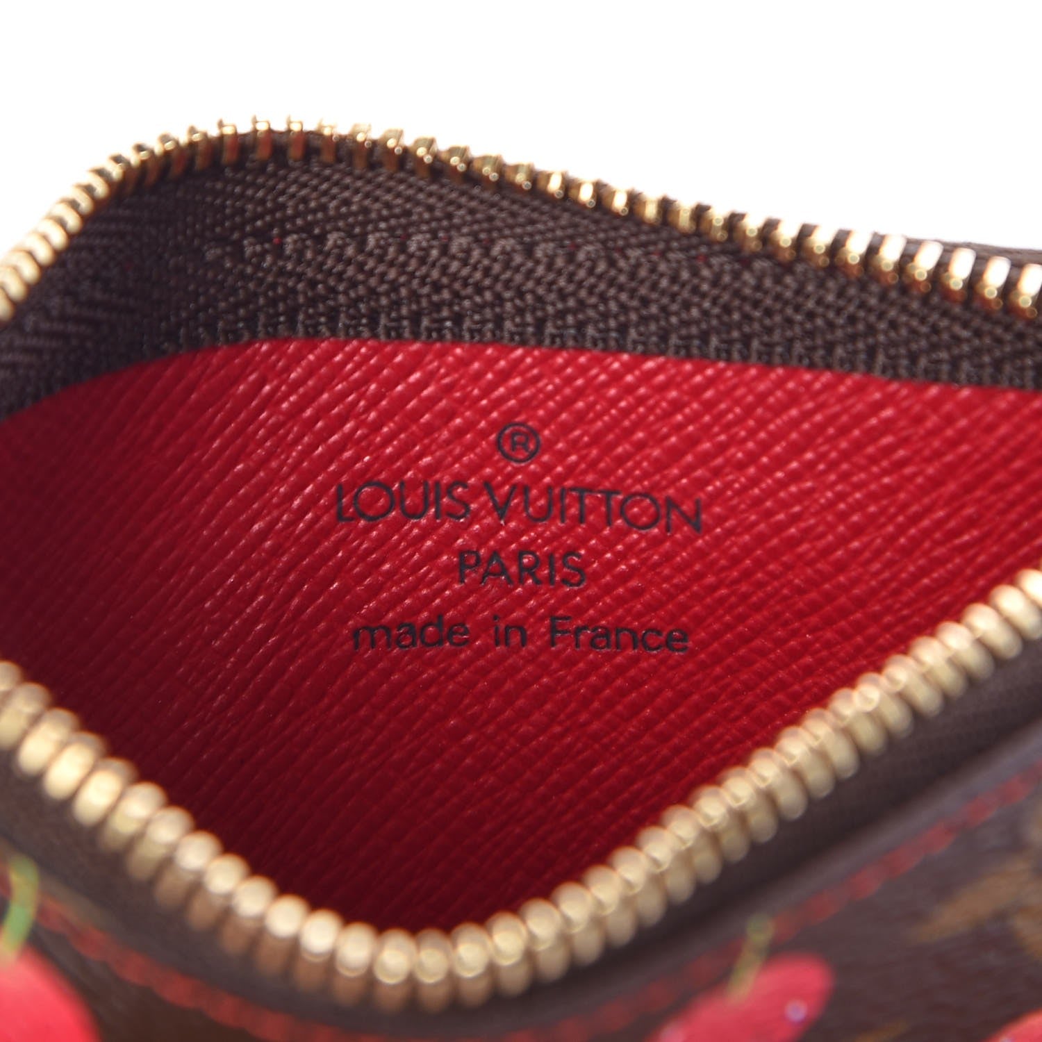 Louis Vuitton Monogram Cerises Key Pouch 6 of 6