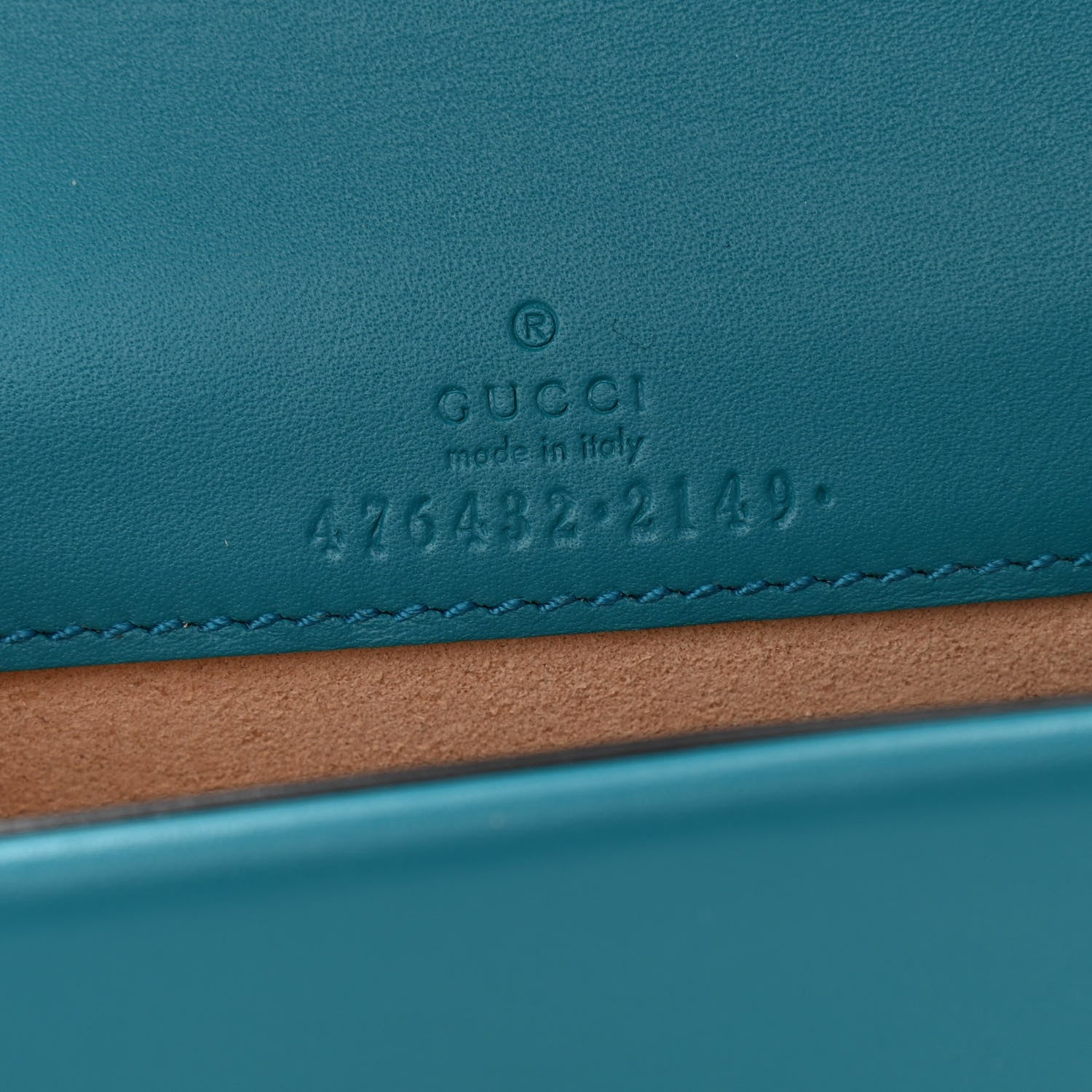 Gucci Velvet Super Mini Dionysus Shoulder Bag Pavone Cyan 6 of 9