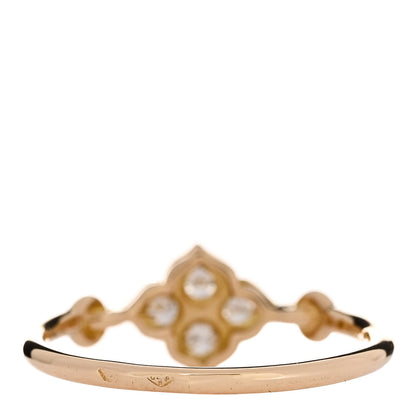 Cartier 18K Yellow Gold Diamond Hindu Floral Ring 49 4.75 3 of 7