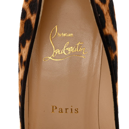 Christian Louboutin Pony Hair Leopard Luxor Piou Piou 85 Pumps 39.5 Leopard 6 of 10