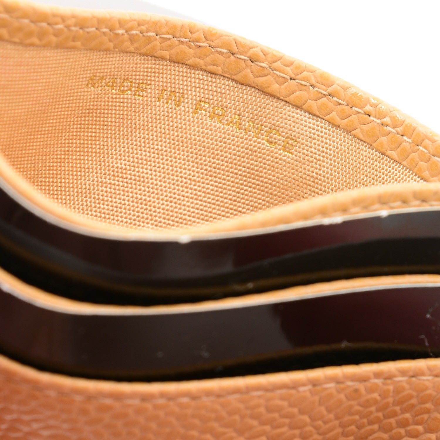 Chanel Caviar Timeless CC Card Holder Beige 7 of 8