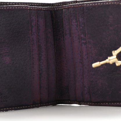 Gucci Monogram Compact Wallet Purple 7 of 17