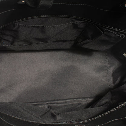 Chanel Coated Canvas Large Paris Biarritz Tote Black 6 of 8