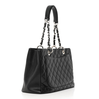 Chanel Caviar Quilted Grand Shopping Tote GST Black 3 of 20