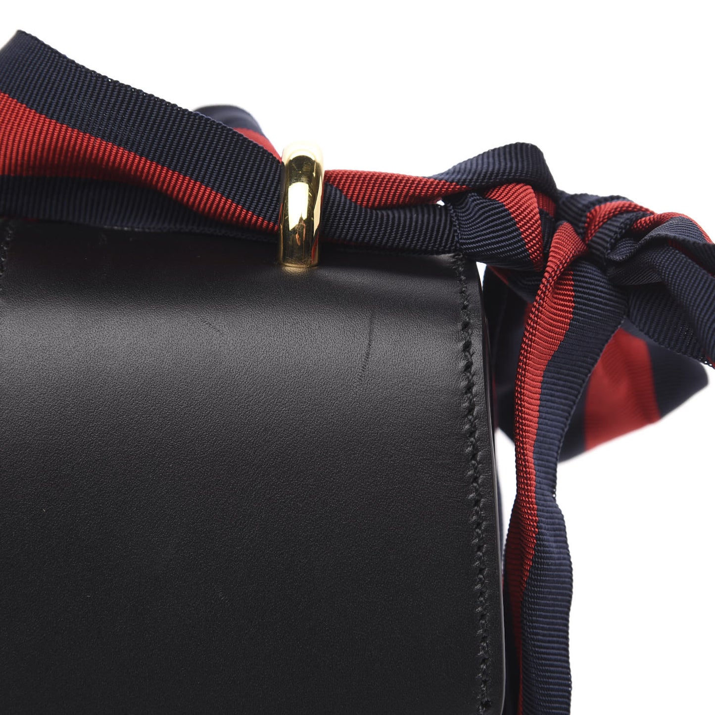Calfskin Small Sylvie Shoulder Bag Black