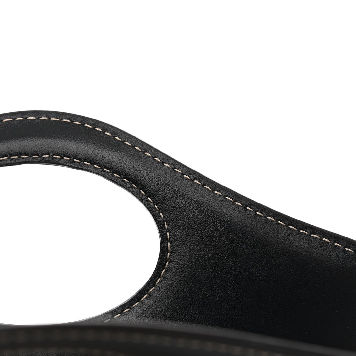 Smooth Calfskin Canvas Two Tone Mini Pocket Bag Black Tan