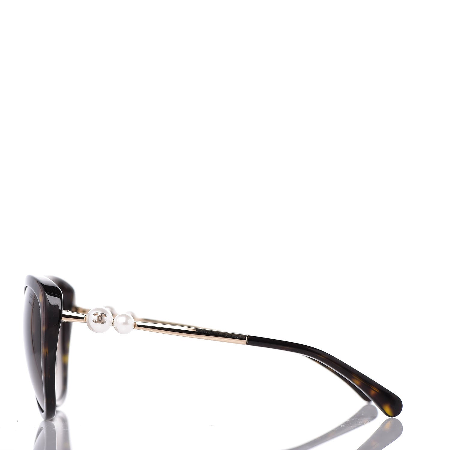 Chanel Pearl Sunglasses 5338-H-A Tortoise 3 of 8