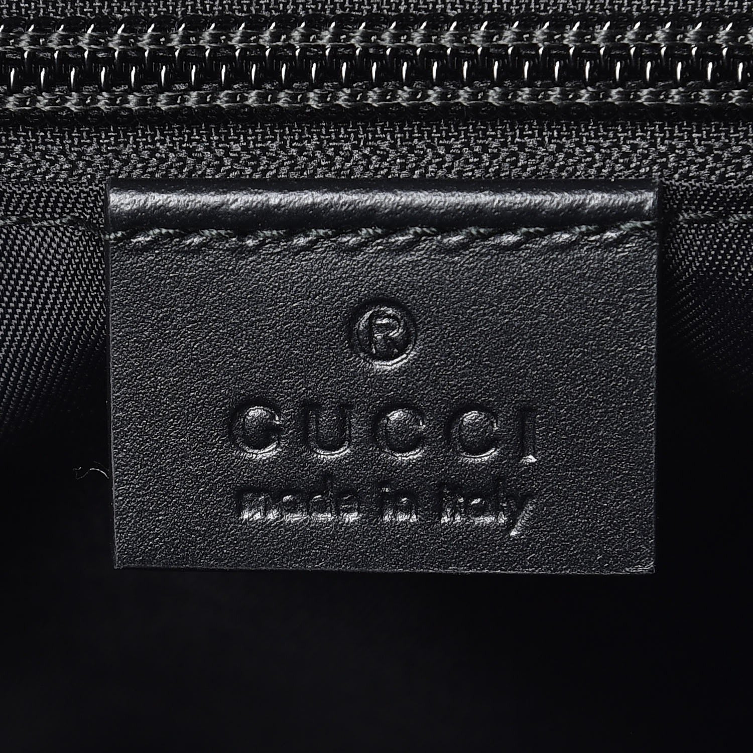 Gucci GG Supreme Monogram Web Messenger Bag Black 7 of 8