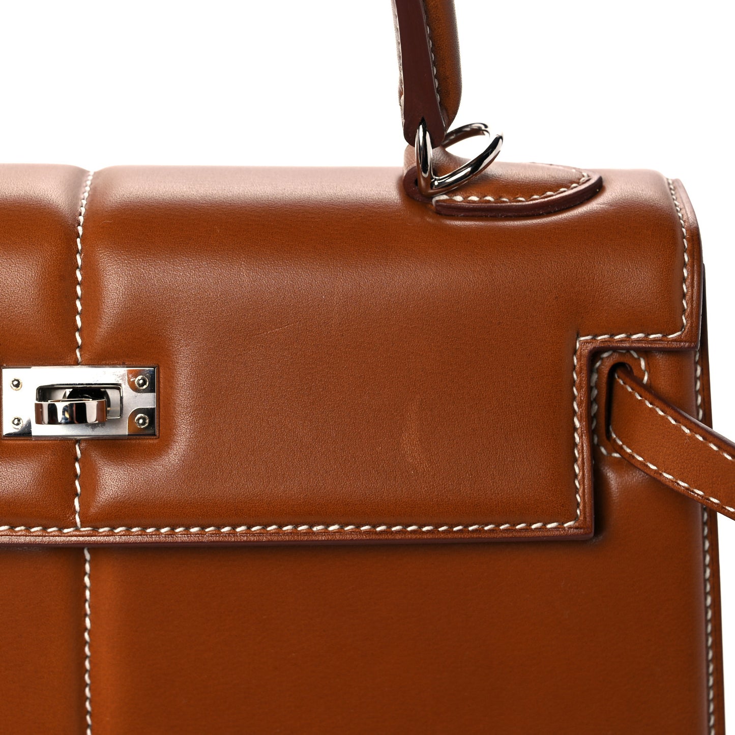 Barenia Kelly Padded Sellier 25 Fauve