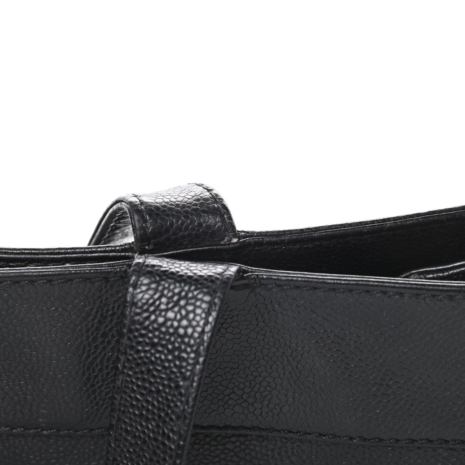 Chanel Caviar CC Tote Black 14 of 16