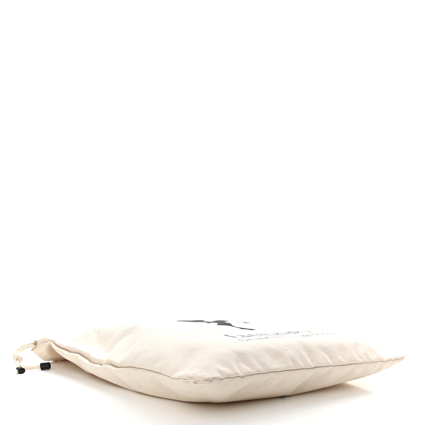 Canvas Chateau Marmont Drawstring Tote Beige