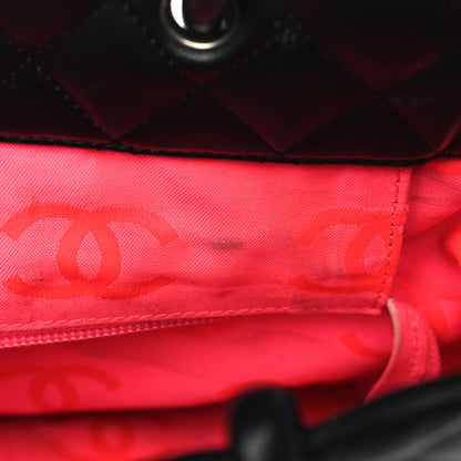 Chanel Calfskin Quilted Medium Cambon Tote Black White 13 of 13