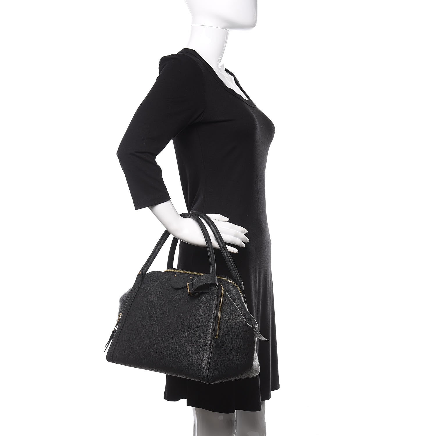 Louis Vuitton Empreinte Marais MM Black 2 of 20