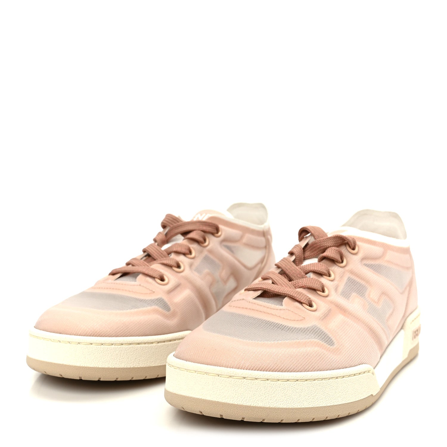 Fendi Fabric Mesh Fendi Match Low Top Sneakers 39 4 of 8
