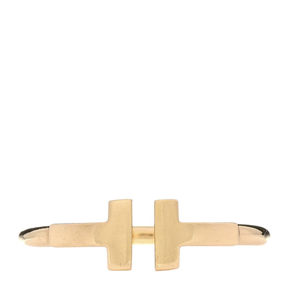 Tiffany 18K Yellow Gold T Wire Ring 54 7 1 of 4