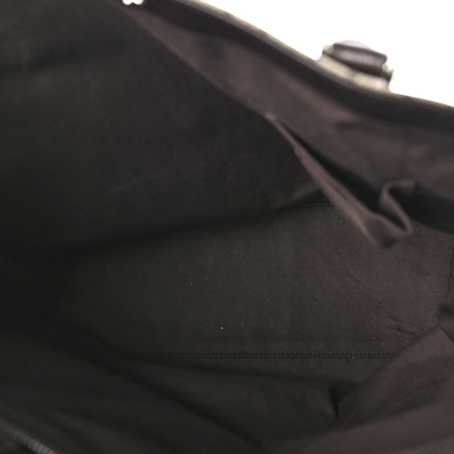 GG Plus Monogram Vertical Tote Dark Brown