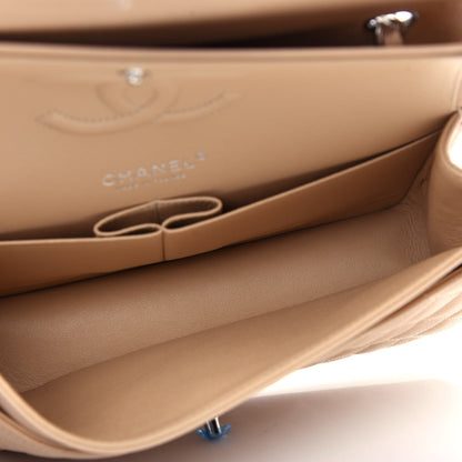 Chanel Caviar Quilted Medium Double Flap Beige 5 of 10