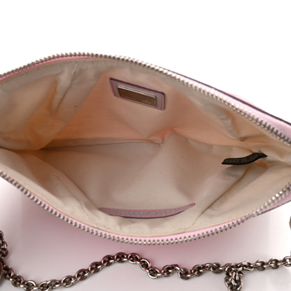 Fendi Zucchino Vitello Ombre Forever Pochette Fuxia Lavanda 5 of 9