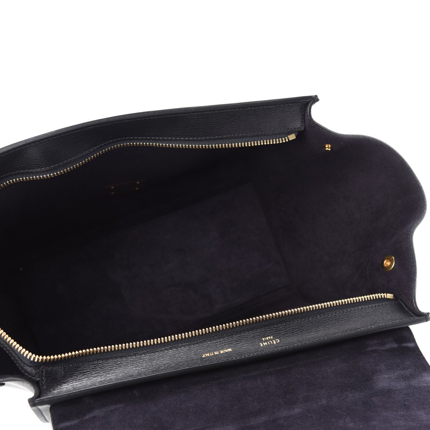 Liege Calfskin Small Trapeze Black
